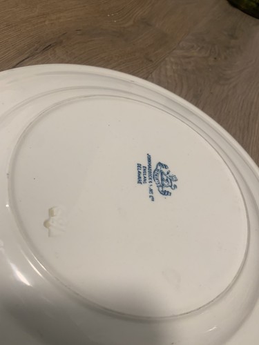 John Maddock & Sons Delaware Blue Dinner Plate - photo 5