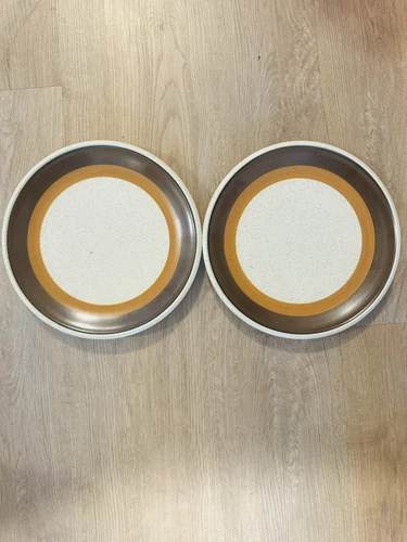 W DALTO Imperial Stoneware Dinner Plates 10 1/2 in, Set of 2