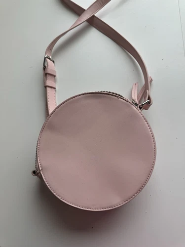forever 21 round pink Retro mini bag With Adjustable Strap - photo 2