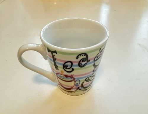 Create By Just Mugs Set Of 4 Cups And Saucers Espresso Coffee /T - photo 2