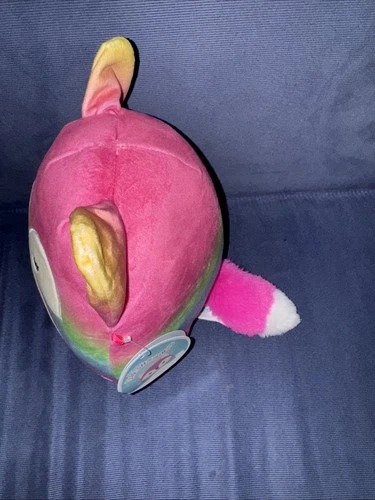 Squishmallows 7” Xenia Ombré Rainbow Fox Kellytoy 2021 NWT - photo 3