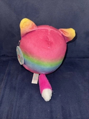 Squishmallows 7” Xenia Ombré Rainbow Fox Kellytoy 2021 NWT - photo 4