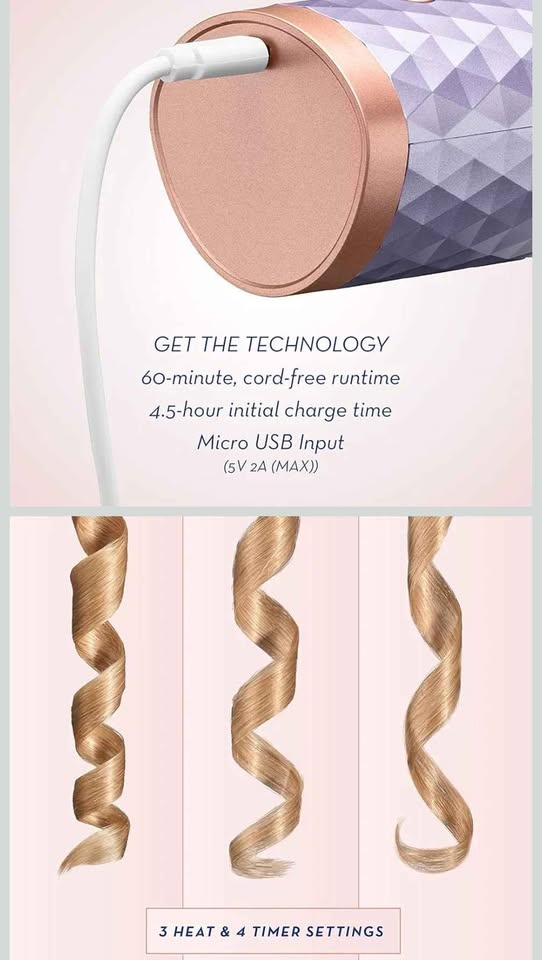 BRAND NEW - Conair Cordless Curler - photo 3