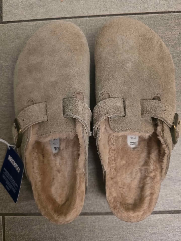 New! BIRKENSTOCK Boston Shearling Clogs Sz.38 - photo 2