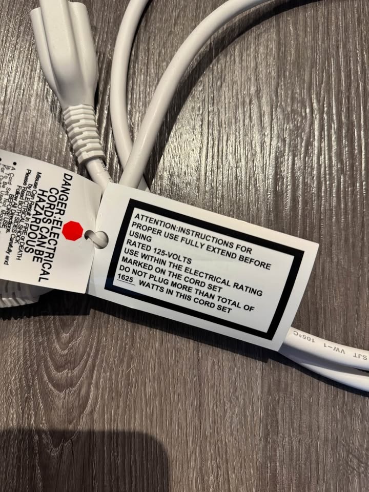 Extension cord (6 FT) - photo 3