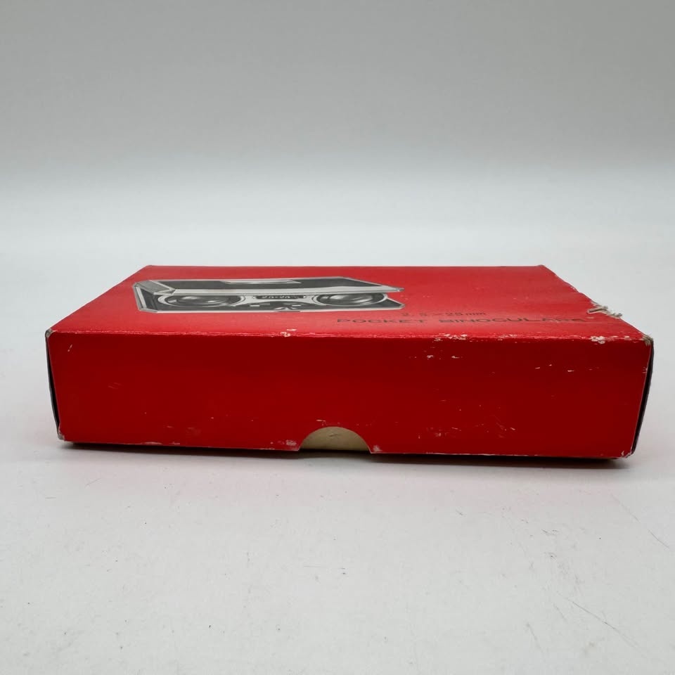 Vintage 2.5×25 Pocket Binoculars w/ Original Box - photo 2