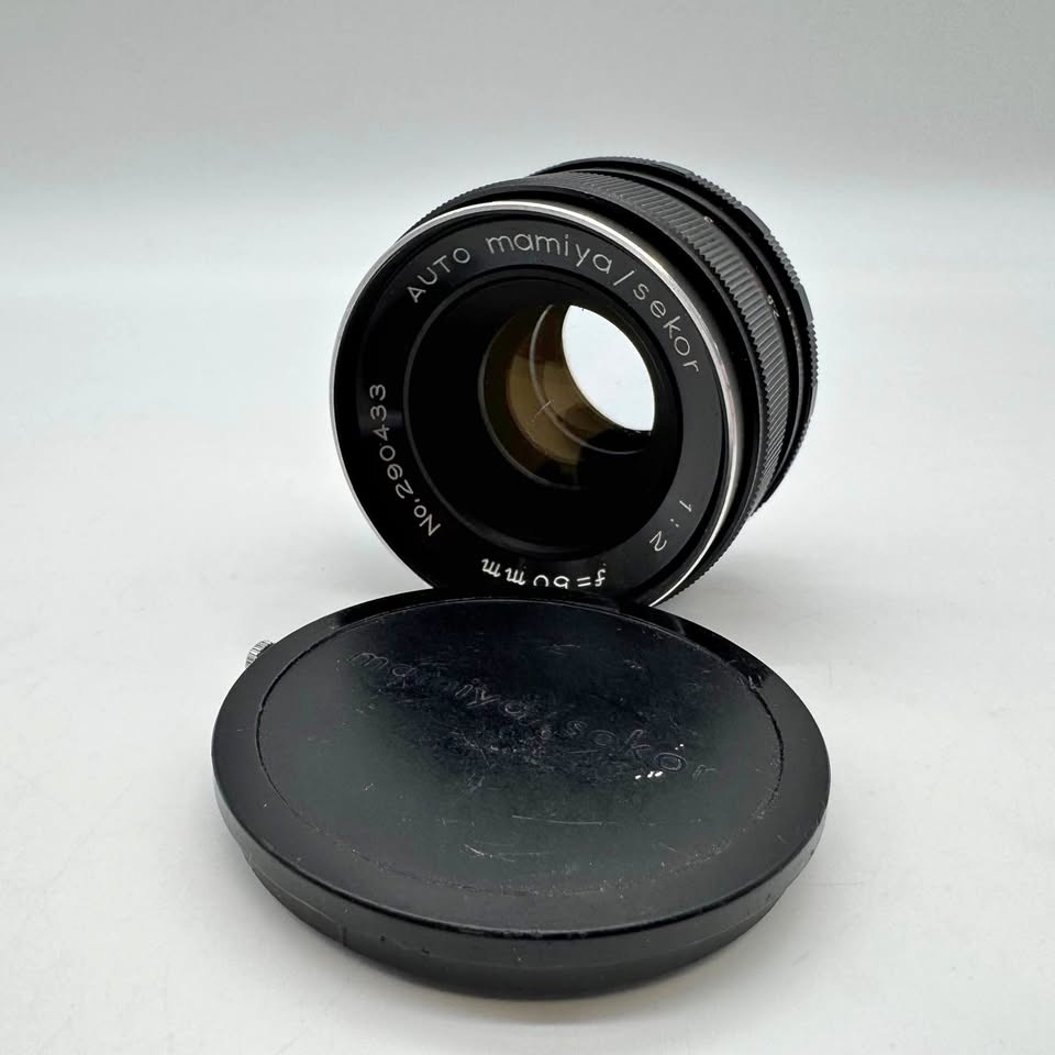Mamiya Sekor Auto 50mm f/1:2 Vintage Camera Lens | Karrot