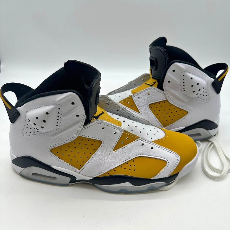 Air Jordan 6 Retro “Yellow Ochre” – Men’s US 12