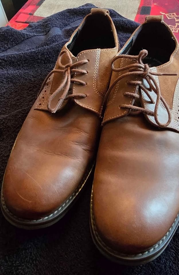 Men's Rockport Leather Dress Shoes 9 - photo 3