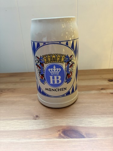 HB Hofbrauhaus Beer Stein Stoneware