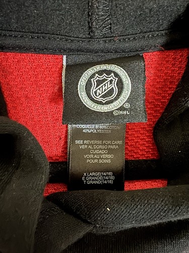 NHL Chicago Blackhawks Sherpa Mix Hoodie - Sz XL (14-16) Youth - photo 3