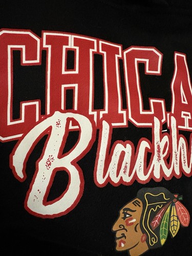 NHL Chicago Blackhawks Sherpa Mix Hoodie - Sz XL (14-16) Youth - photo 4