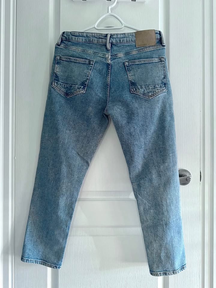 AllSaints cropped denim - photo 4