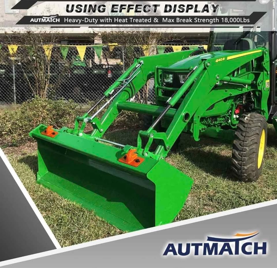 AUTMATCH Tractor Bucket Grab Hook 3/8" (2 Pack) - photo 5