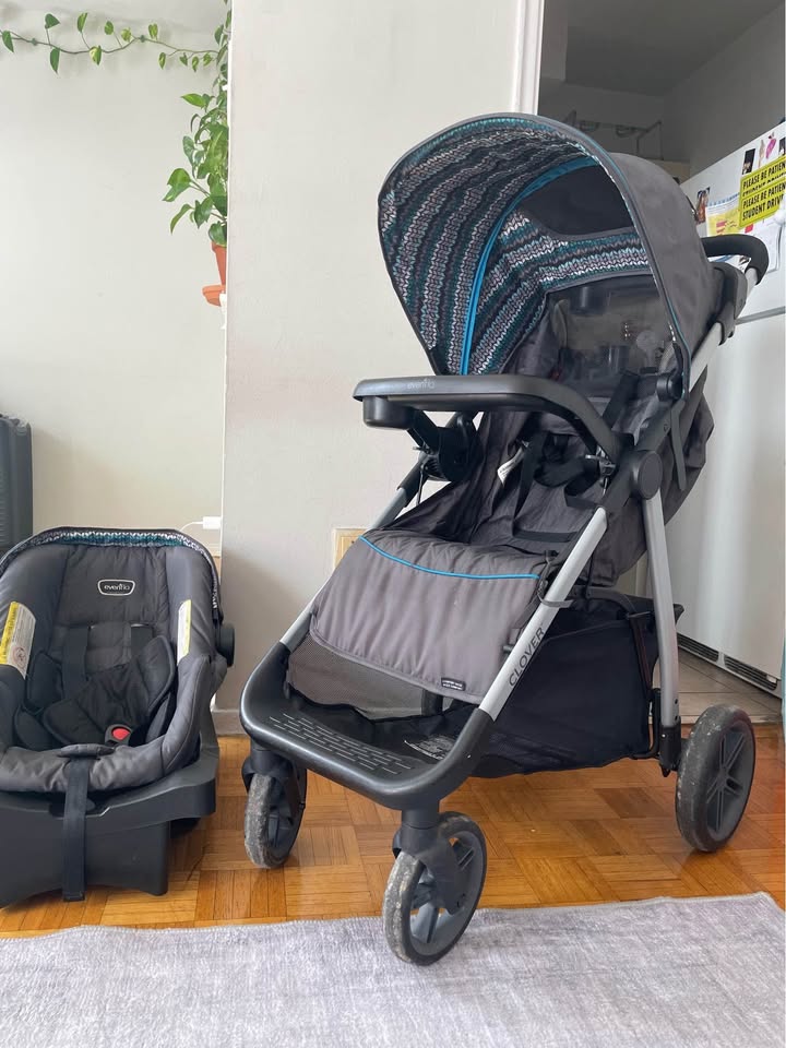 Evenflo Clover Travel System – Stroller & Infant Car Seat - photo 2