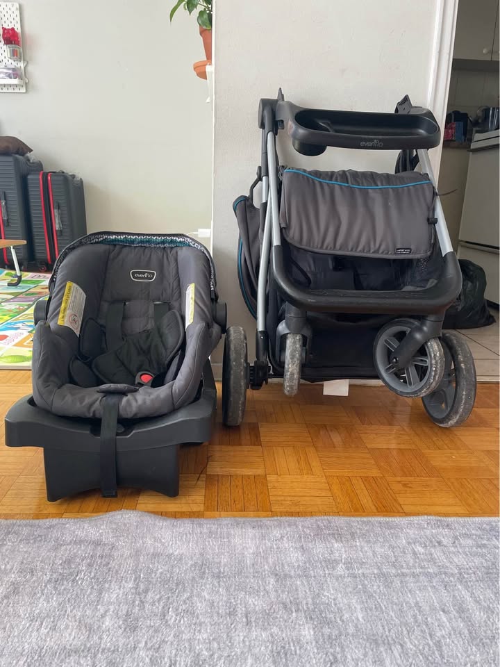 Evenflo Clover Travel System – Stroller & Infant Car Seat - photo 3