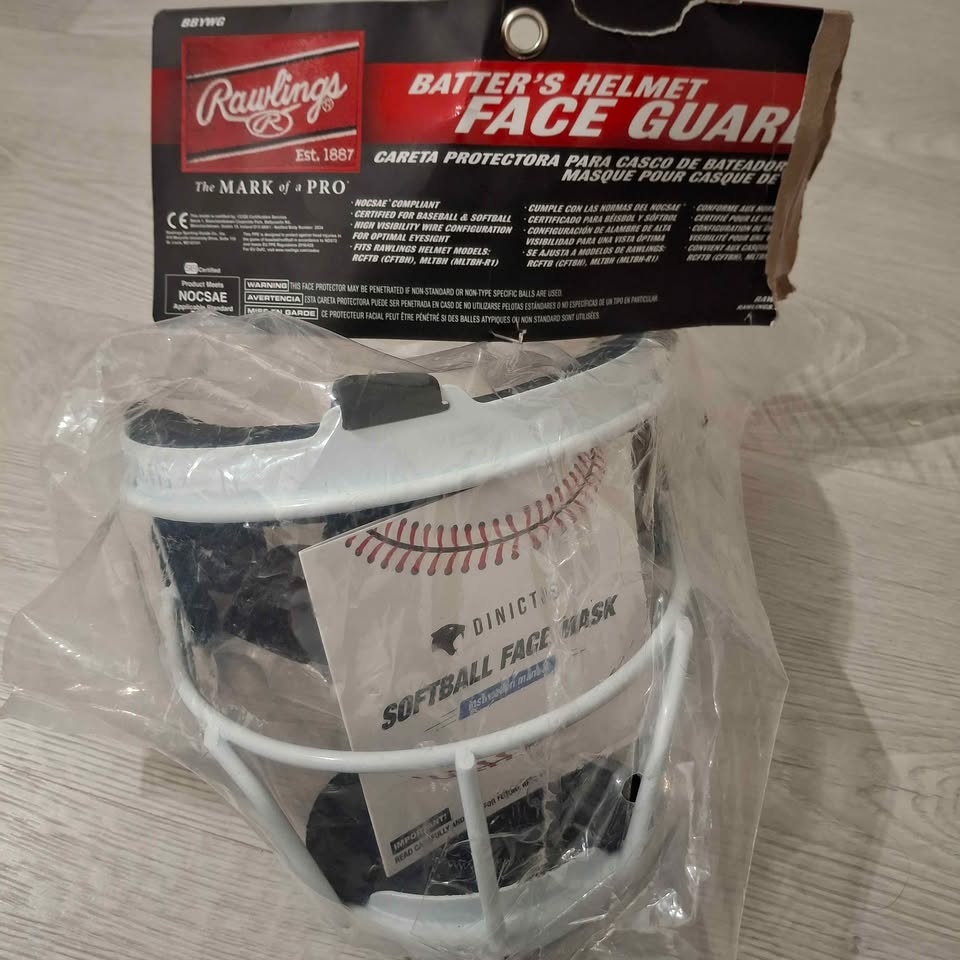 Youth Dinictis Softball Face Mask - photo 4