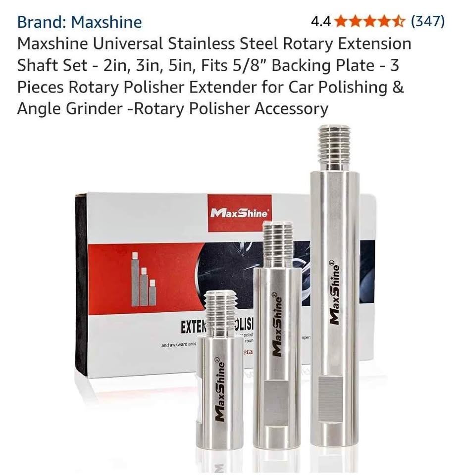 Maxshine Rotary Extension Shaft Set