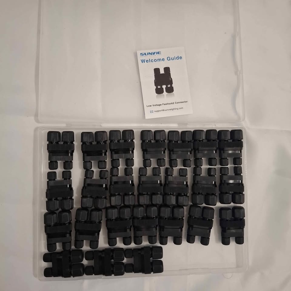 SUNVIE Fastlock2 Low Voltage Landscape Lighting Connectors - photo 5