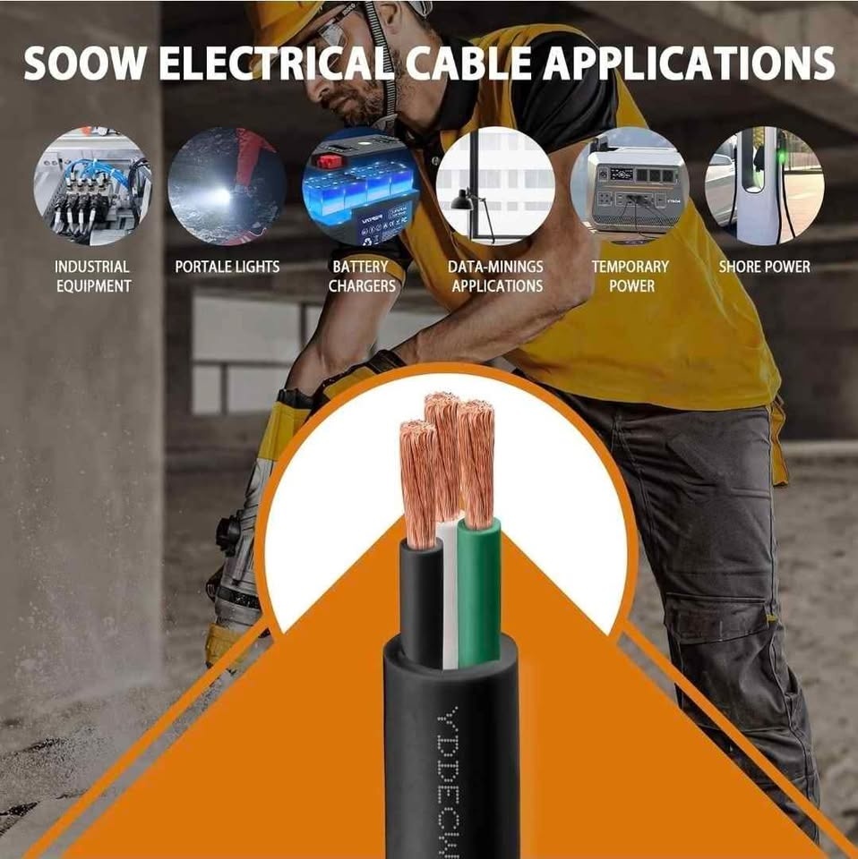 25ft 14/3 14 AWG Portable Power Cable - photo 3