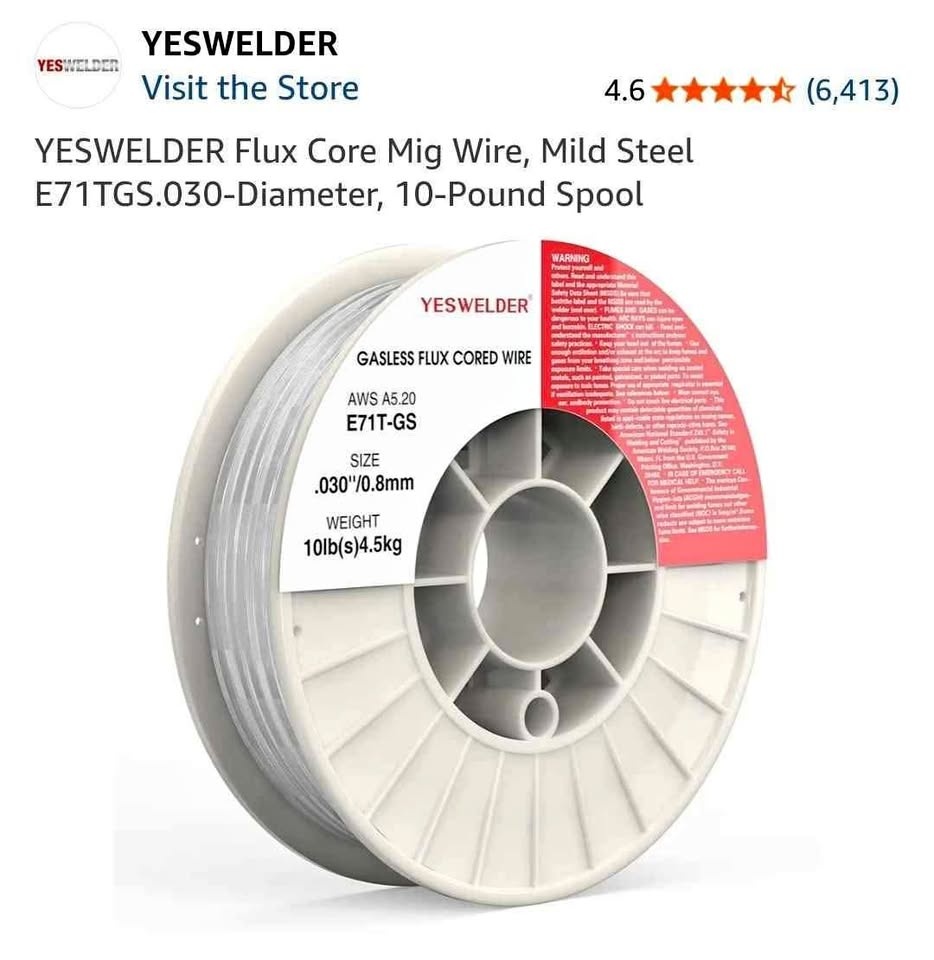 Sealed YESWELDER Flux Core Mig Wire