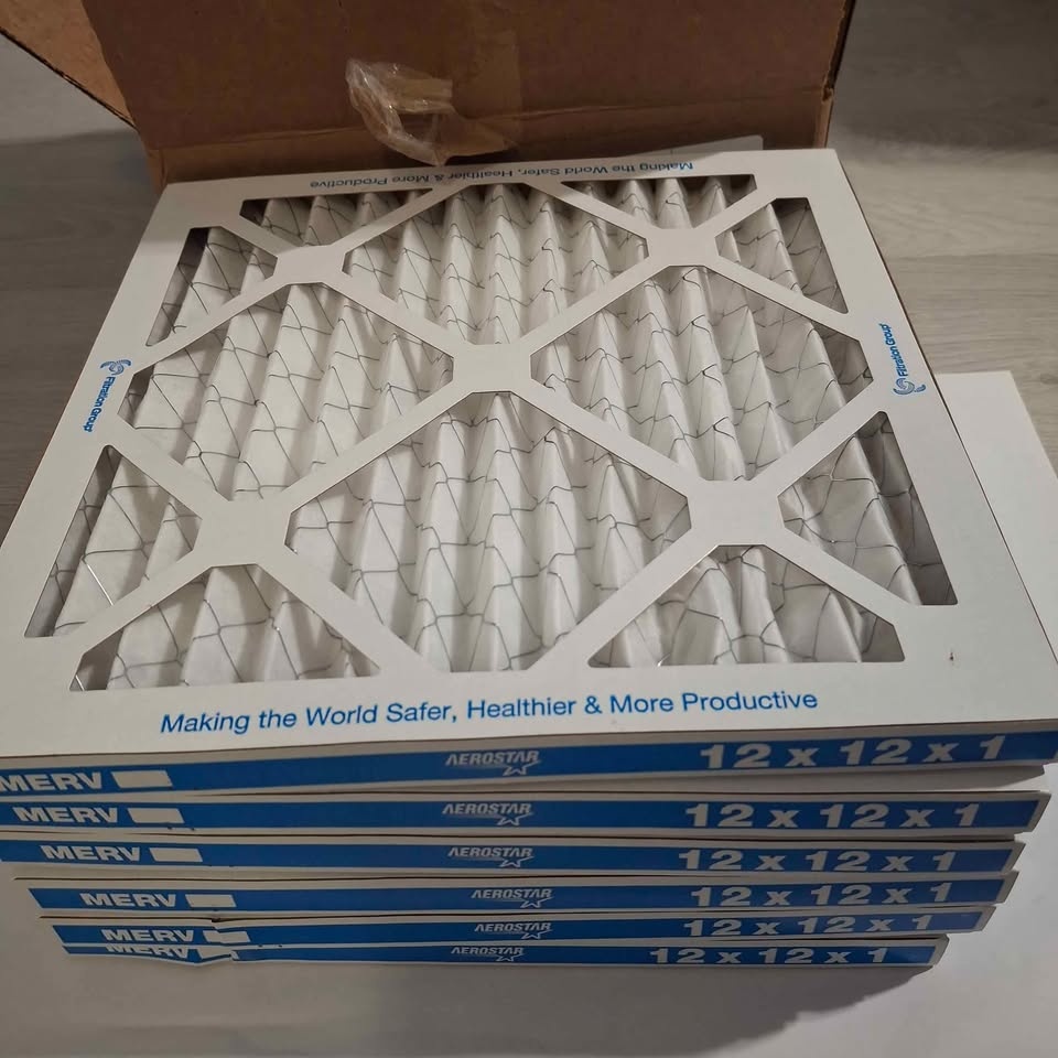 Aerostar 12x12x1 MERV 11 Pleated Air Filter, Pleated (Pack of 6) - photo 5