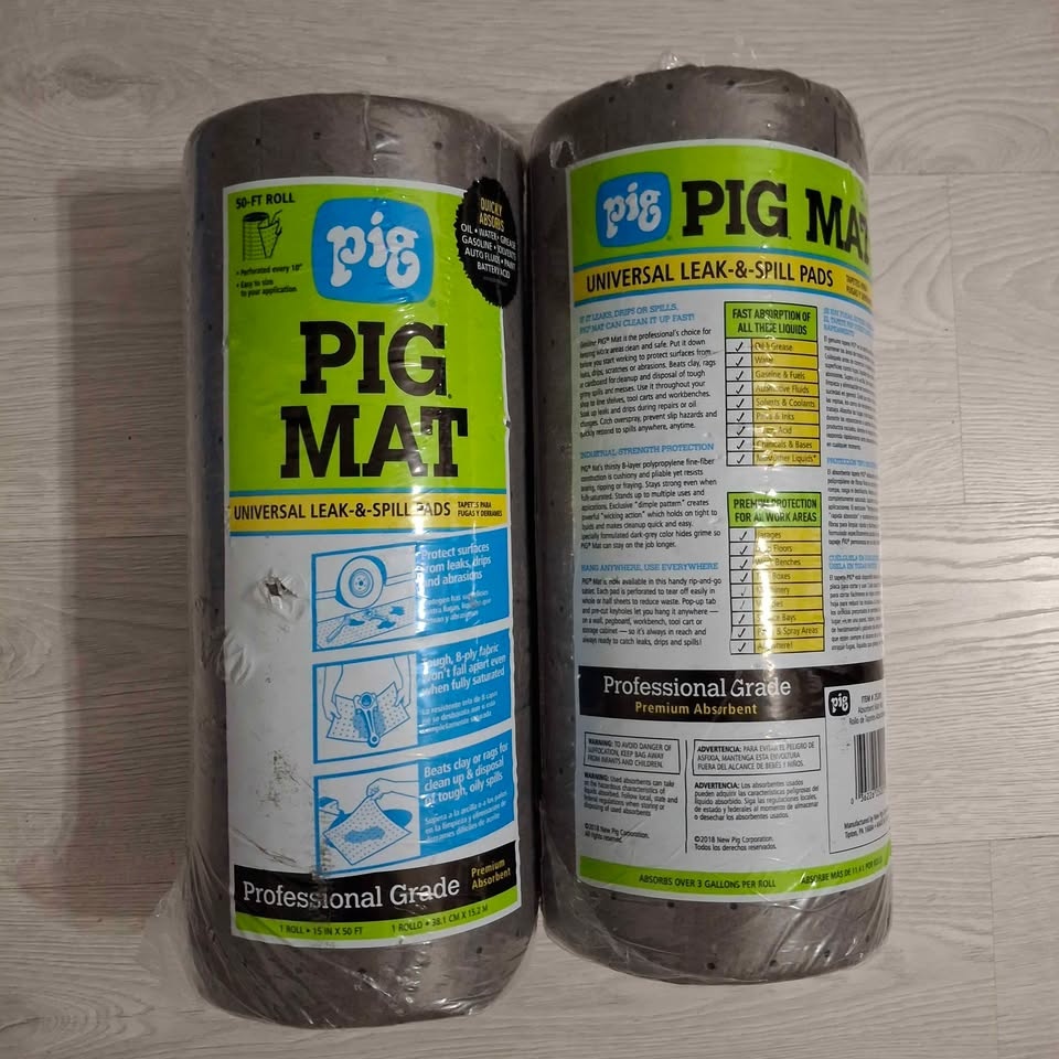 Pig Mat for Garage - New Pig's Original Gray Mat Roll - photo 4