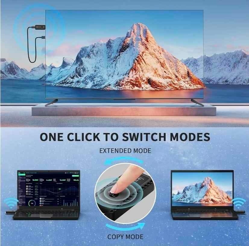 Wireless HDMI Transmitter and Receiver with Adapter 4K - photo 5