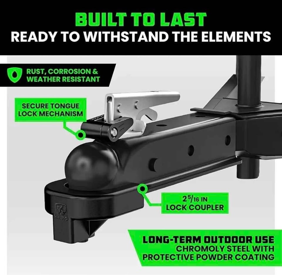 Rhino USA Trailer Hitch Lock Kit - photo 3