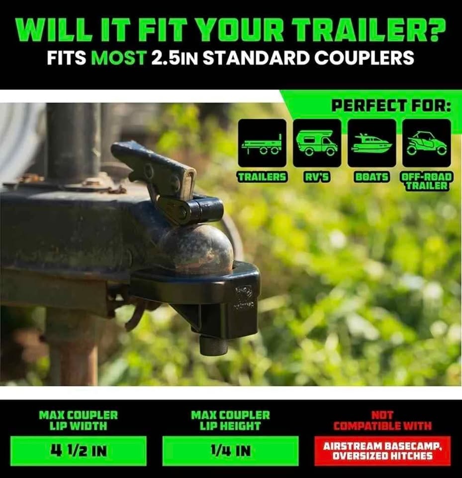 Rhino USA Trailer Hitch Lock Kit - photo 5