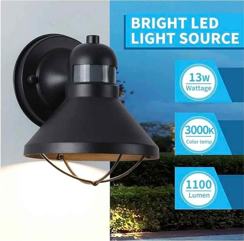 LONEDRUID 2 Pack Motion Sensor Outdoor LED Wall Light - photo 5