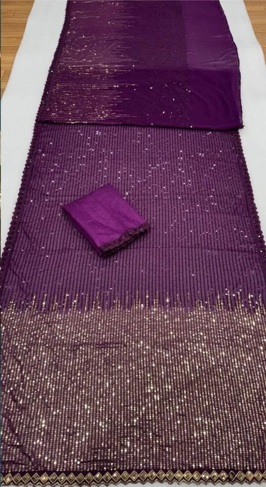 Beautiful partywear sarees - photo 3