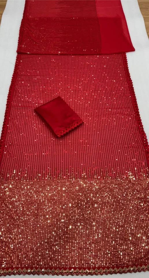 Beautiful partywear sarees - photo 4