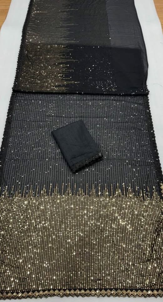 Beautiful partywear sarees - photo 5