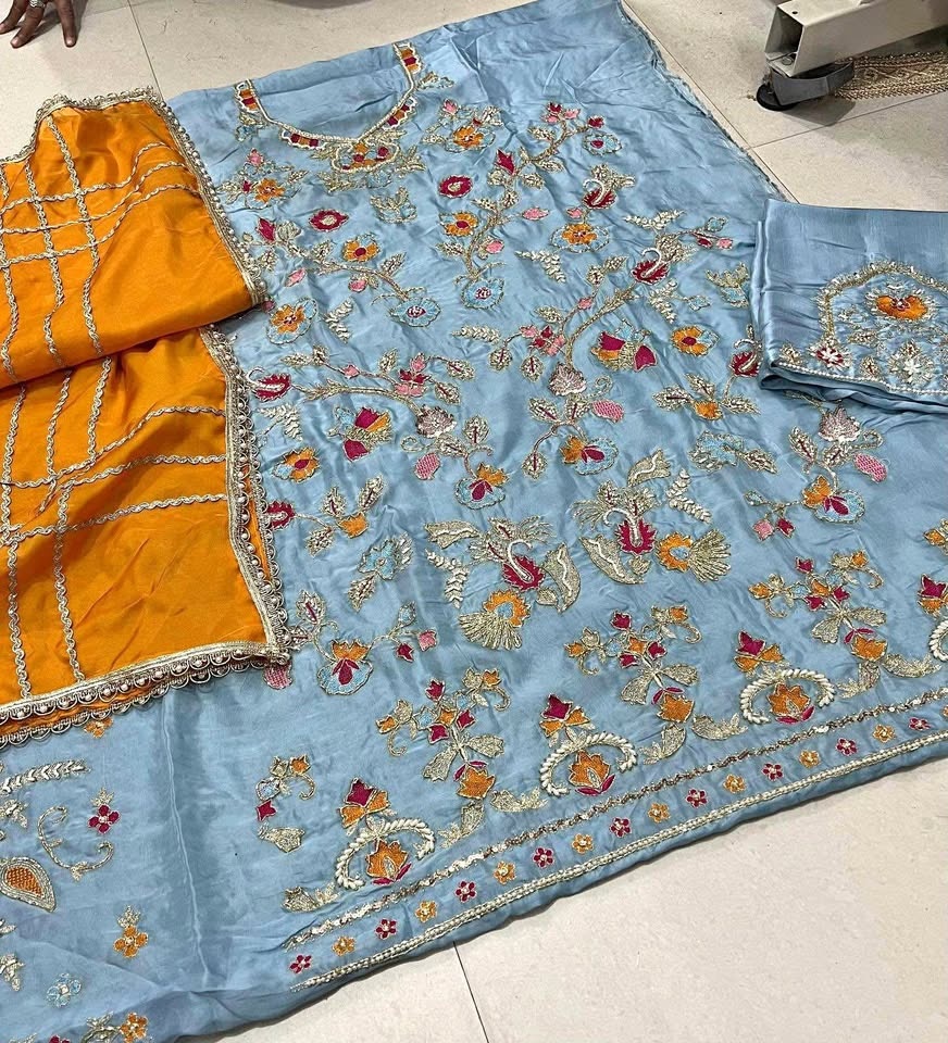 Beautiful handwork suit