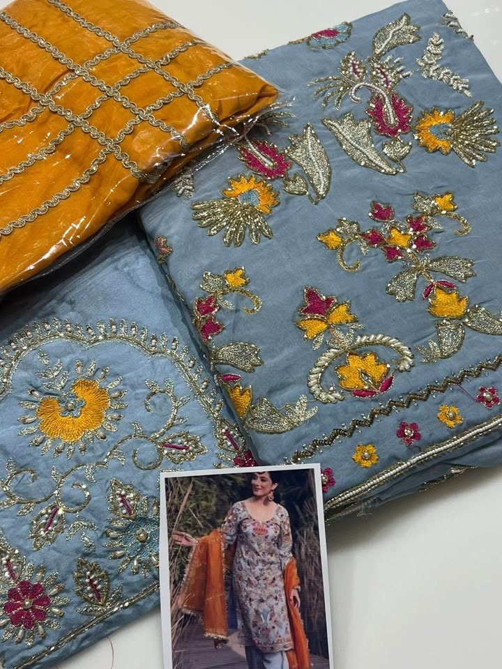 Beautiful handwork suit - photo 2