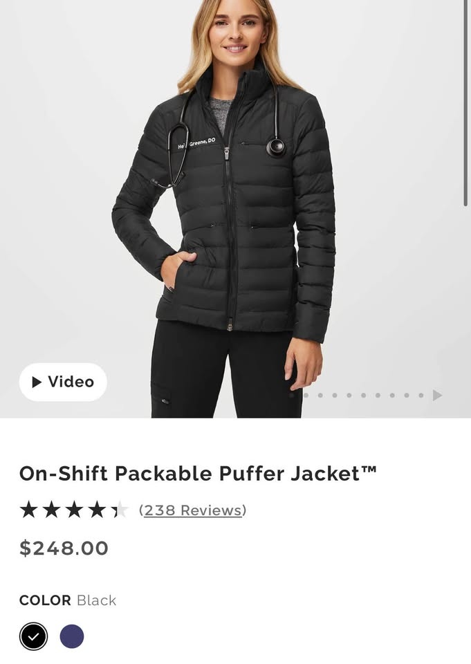 Figs on-shirt packable Puffer Jacket - photo 2
