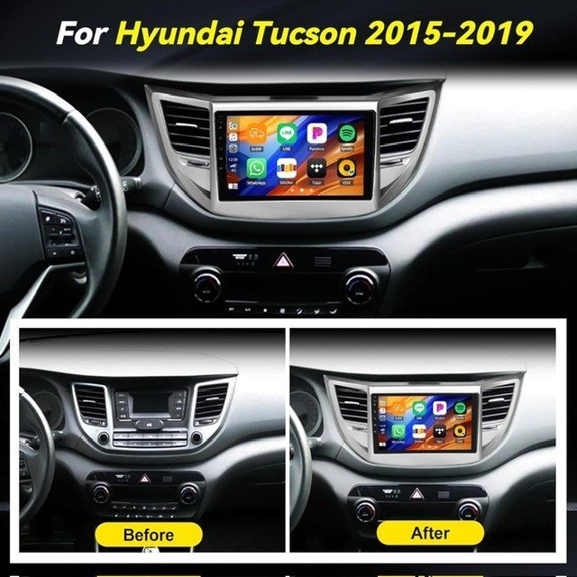 Car Radio for HYUNDAI TUCSON GPS Navigator Wifi - photo 2