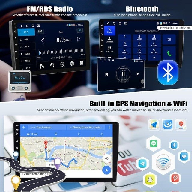 Car Radio for HYUNDAI TUCSON GPS Navigator Wifi - photo 4