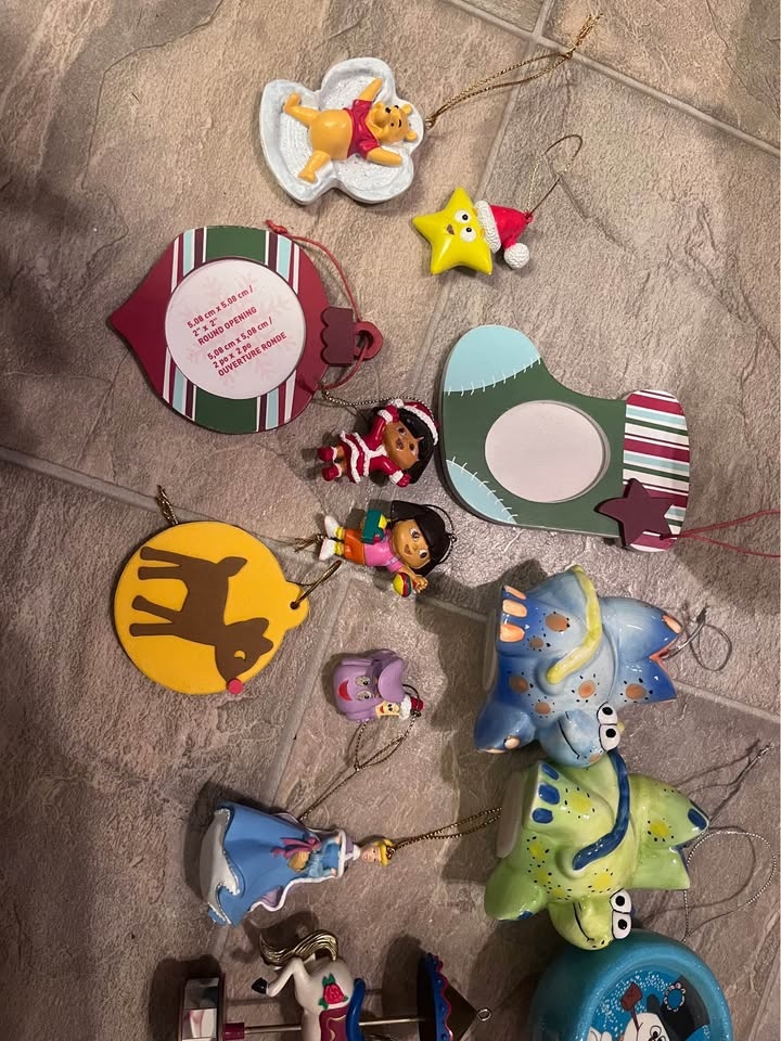 Kids Christmas ornaments - Christmas tree decor - photo 3