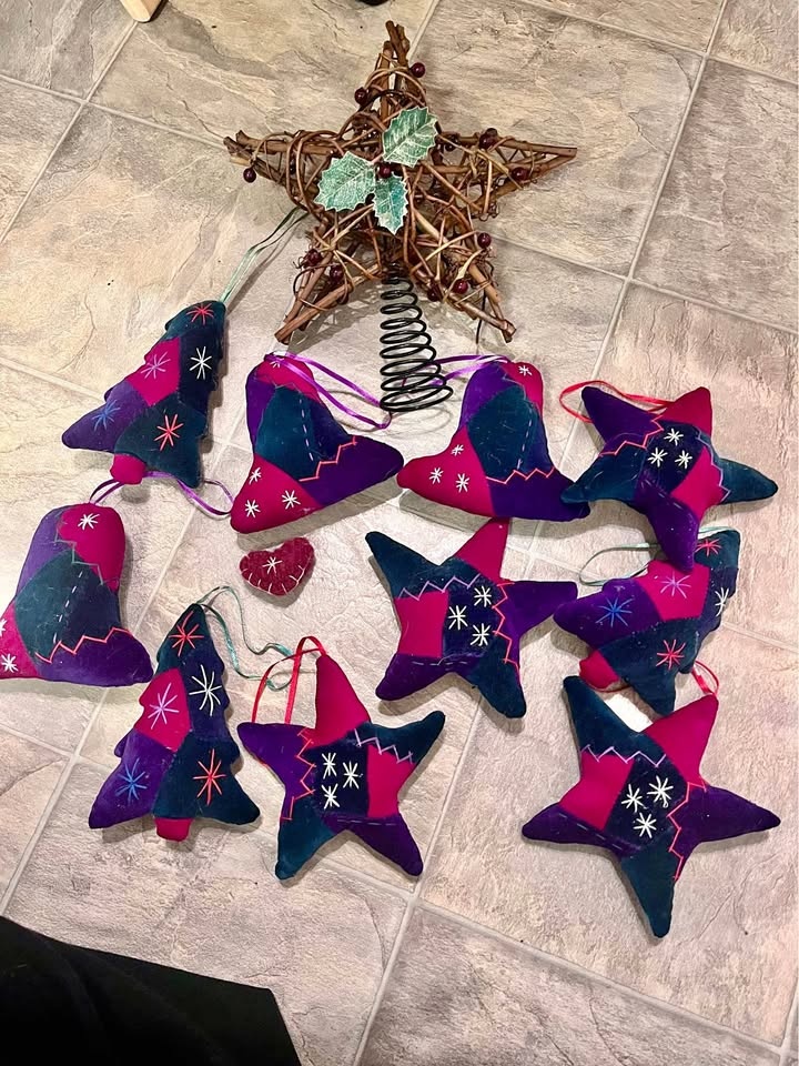 Vintage Christmas ornaments - Christmas decor