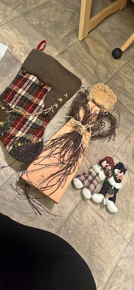 Vintage Christmas Elves Pixies Shelf Sitters