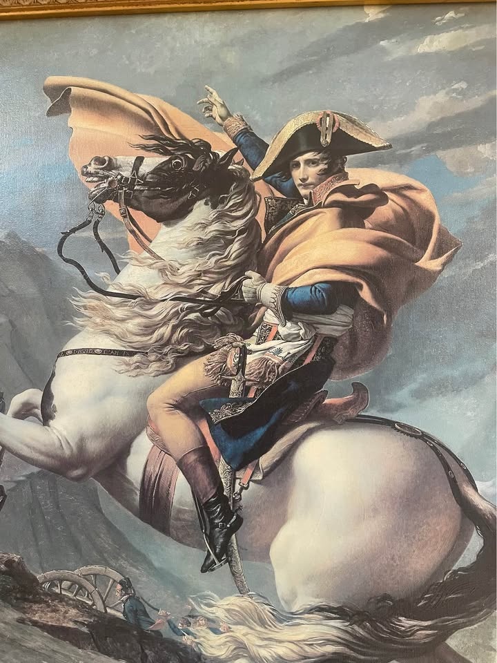 Portrait of Napoleon crossing the Alps - photo 2