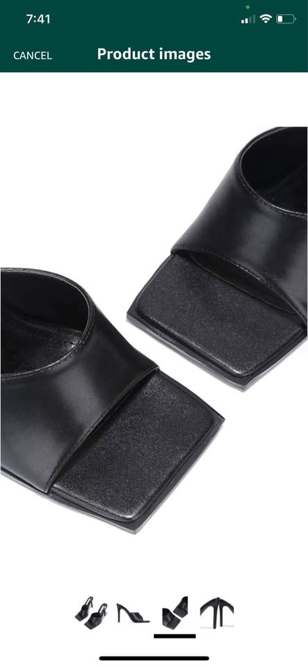 Women fashion heel Black size 6 - photo 2
