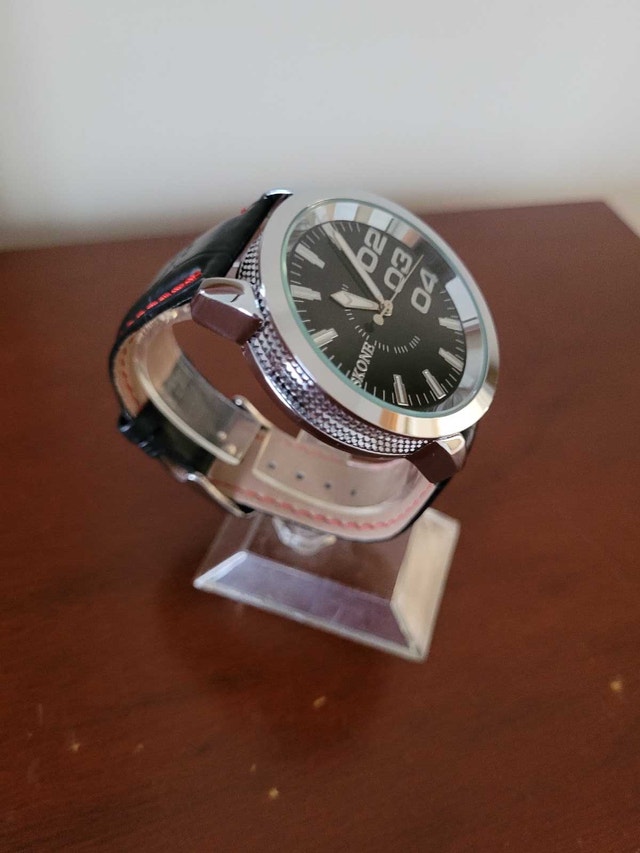 Brand New Skone Black and Silver Men's Watch - photo 3