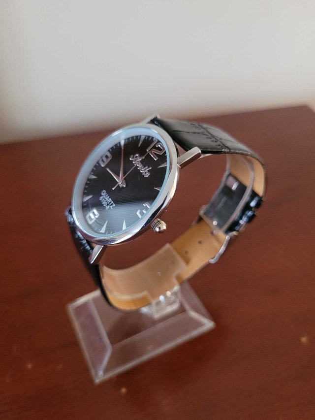 Brand New Black Arvike Quartz Men's Watch - photo 2