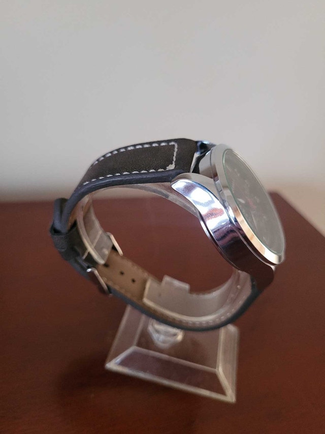 Brand New Curren Black and Silver Chronograph Men's Watch - photo 3