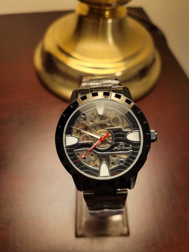 New Black Automatic luxury men’s FC Free Crane watch