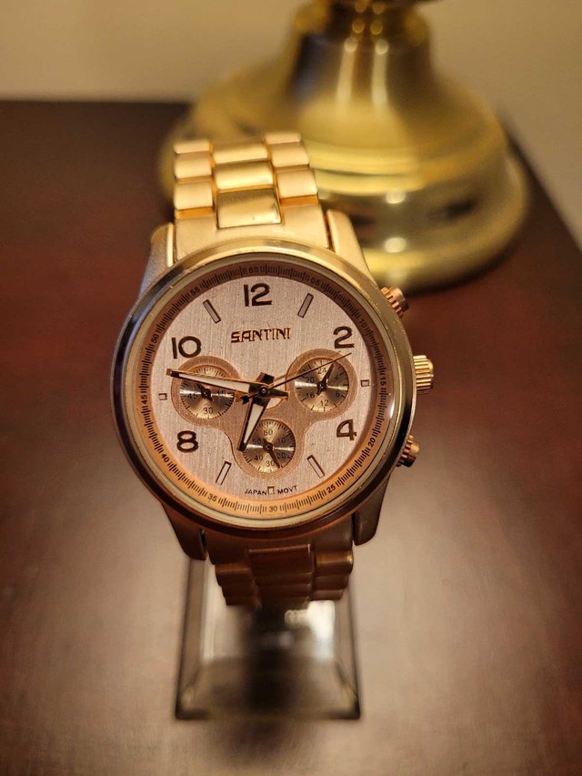 New Women's Santini Rose Gold fashion watch