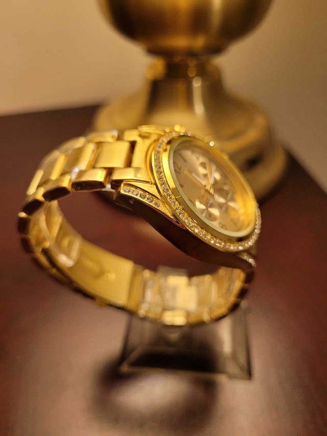 Brand New Gold Chronograph Women's Watch - photo 4